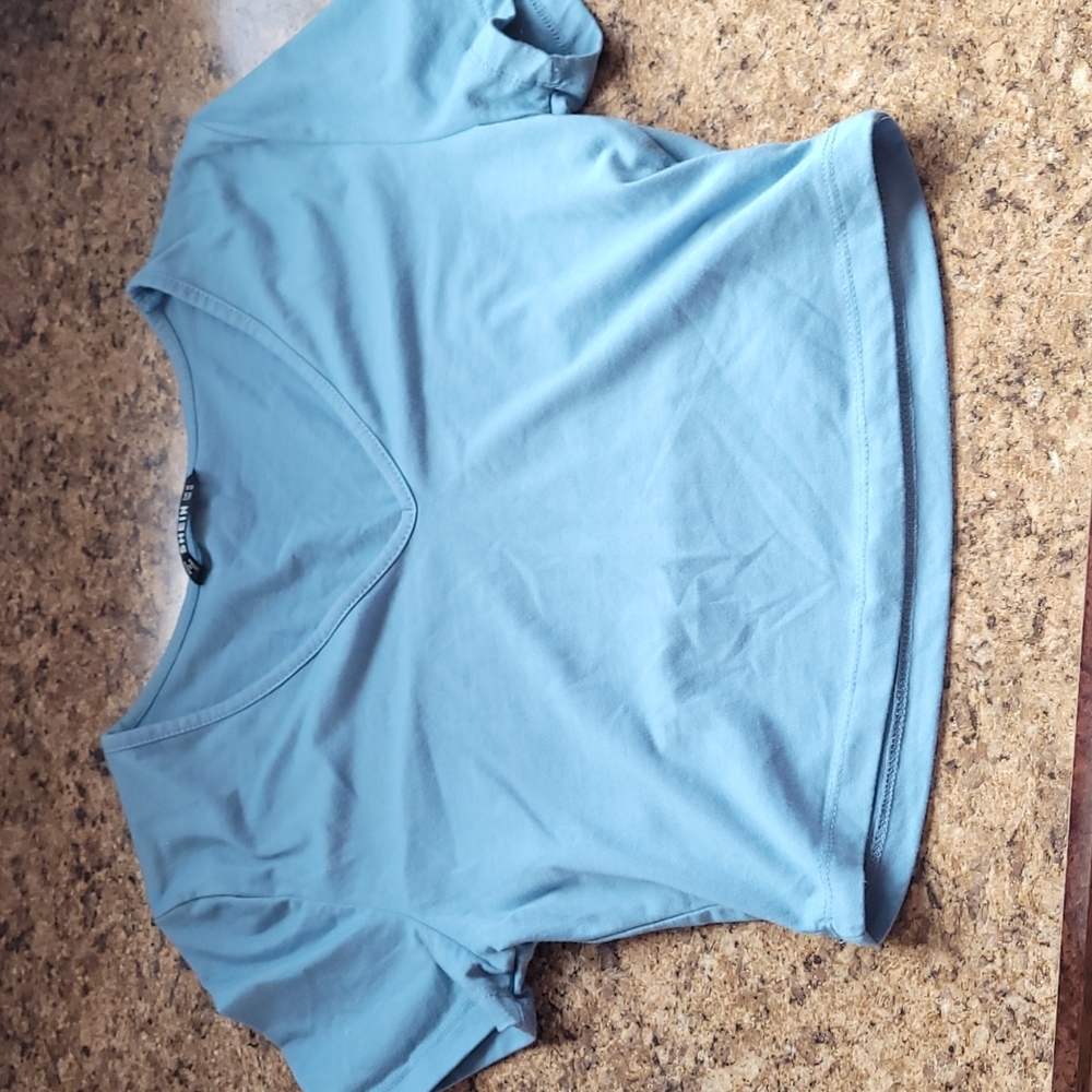 Shein crop shirt